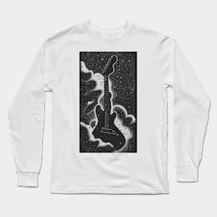 Space Guitar Musical Equipment Long Sleeve T-Shirt